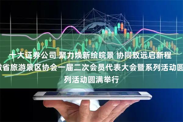 十大证券公司 聚力焕新绘皖景 协同致远启新程 ——安徽省旅游景区协会一届二次会员代表大会暨系列活动圆满举行